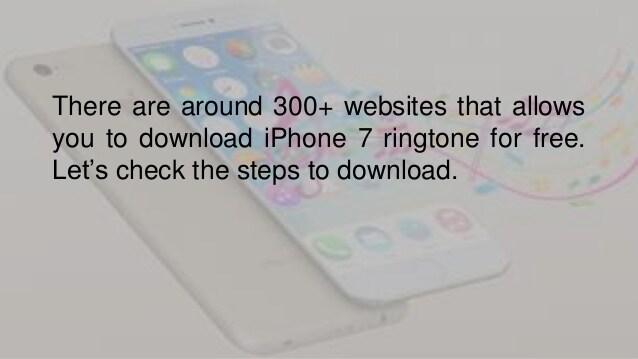free iphone ringtone download